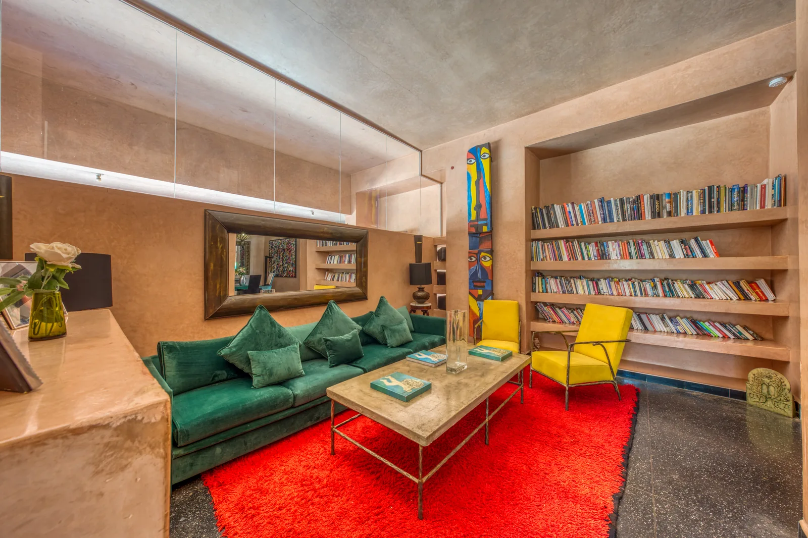 The library lounge
